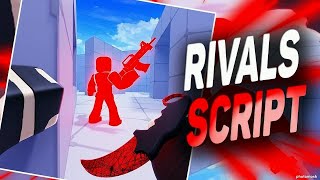 NEW Rivals Script 2024  Overpowered Aimbot amp Skin Changer  Extra Tools [upl. by Slorac]