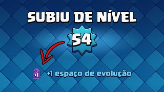 2 Slots de Evolução Nova Atualização Clash Royale [upl. by Landa399]