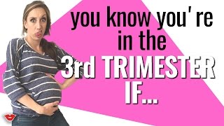 Reality of Pregnancy 3rd Trimester  Jordan from Millennial Moms [upl. by Ahsaya]