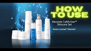 How To Use ATOMY Absolute CellActive Skincare Set  Step by Step [upl. by Nahshu526]