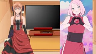 soredemo sekai wa utsukushii reacciona a nike es sakura haruno sasusaku mala ortografía [upl. by Trebliw142]