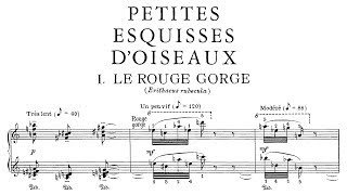 Olivier Messiaen  Petites esquisses doiseaux 1985 [upl. by Ainnat663]