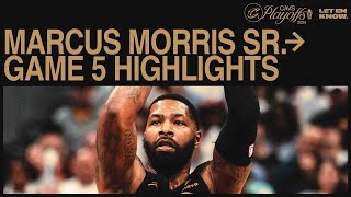 Marcus Morris Sr  Cavs vs Magic Game 5 Highlight  4302024 [upl. by Duston]