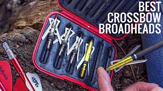 Top 10 Best Crossbow Broadheads For Hunting Deer Elk Bear Hog amp Turkey [upl. by Enitselec]