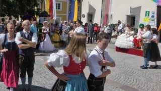 Volkstanzgruppe Millstätter SeeSeeboden beim Kaiserfest in Millstatt [upl. by Eniamreg]