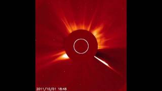 NASA  Incoming Comet Outgoing CME [upl. by Saundra]