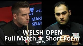 Mark Selby vs Hossein Vafaei W O 2019  Short Form [upl. by Eloisa163]