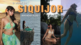 SIQUIJOR VLOG birthday celebration 🏝️  Shaina Denniz [upl. by Pitarys]