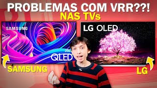 TVs SAMSUNG e LG com problemas no VRR do PS5 Veja SOLUÇÕES [upl. by Erolyat]