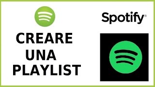 come creare una playlist su spotify pc fare lista canzoni computer [upl. by Thamos]