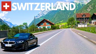 SWITZERLAND DRIVING in the ALPS 2024 🇨🇭 [upl. by Ainnek]