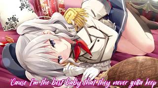 Nightcore  Exs amp Ohs  Lyrics [upl. by Trebled]