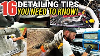 A Detailers Tips to Detailing Your Car LIKE A PRO [upl. by Ayatnwahs639]