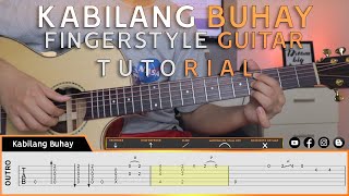 TUTORIAL Kabilang Buhay  Bandang Lapis Fingerstyle Guitar [upl. by Landre]