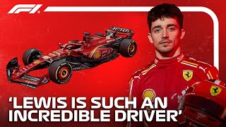 Charles Leclerc On Teaming Up With Lewis Hamilton amp His 2024 Ambitions [upl. by Lytton48]