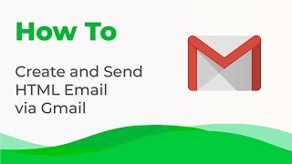 How to Create and Send HTML Email via Gmail with Stripo [upl. by Lanoil]