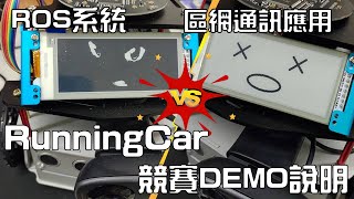 ROS系統AIoT智慧機器人RunningCar DEMO [upl. by Irot125]