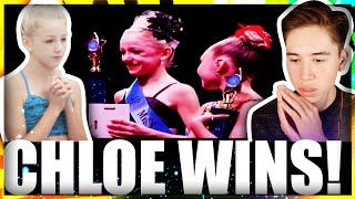 Chloe Beats Maddie At Nationals Reaction  Dance Moms [upl. by Ahsetra]