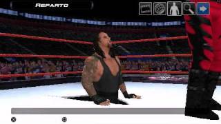 Smackdown Vs RAW 2011 Undertaker Attacks Masked Kane [upl. by Dani]