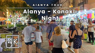 Alanya To Konaklı amp Walking to Konaklı s Night [upl. by Nedyarb314]