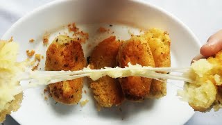 LLAPINGACHOS DE YUCA RECETA FÁCIL [upl. by Suoirtemed]