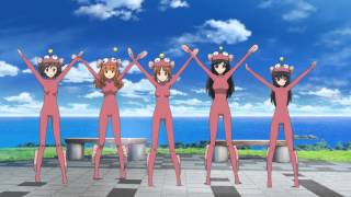 Girls und Panzer Anglerfish Dance Full Version [upl. by Tnarb676]