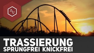 Trassierung ­ sprungfrei amp knickfrei [upl. by Gambrell]