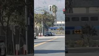 Metrolink M163 to east Ventura MP36PH3c with new refurbished car 108 bike car [upl. by Eanehs]