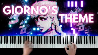 Giornos Theme Piano Cover [upl. by Queena]