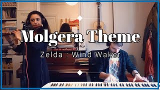 Zelda  Wind Waker  Molgera theme  flute amp piano [upl. by Hanforrd]