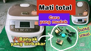 Cara memperbaiki rice cooker digital Magicom Yong ma mati total tidak bisa nyala [upl. by Currie]