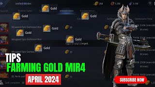 MIR4 GLOBAL  TIPS FARMING GOLD 2024 [upl. by Samal]