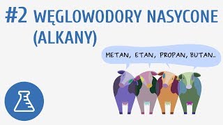 Węglowodory nasycone alkany 2  Węglowodory [upl. by Maharva]