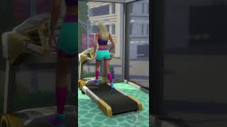 Gym Day sims4 sims4gameplay sims4asmr [upl. by Eboj]