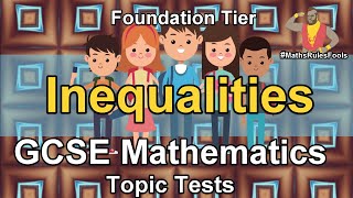 Inequalities  Maths GCSE Foundation  Higher  Topic Test [upl. by Birmingham]