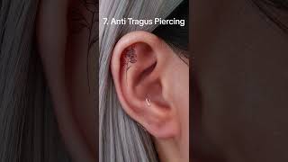 12 Types of Ear Piercings [upl. by Colman429]