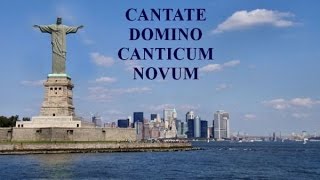 Cantate Domino canticum novum [upl. by Iyre]