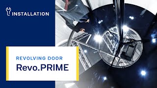 Revolving door installation and settings  RevoPRIME  English [upl. by Jehovah48]