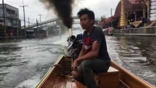 800HP Diesel Turbo Engine Thai Longtail Boat Top Speed recorded 200 KMH [upl. by Doane314]