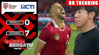 INDONESIA FULL SENYUM  Brunei Darussalam 0 vs 7 Indonesia  AFF Mitsubishi Electric Cup 2022 [upl. by Davy577]