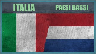 Confronto Militare ITALIA vs PAESI BASSI  2018 CALCIO [upl. by Maziar799]