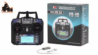 FST6I6F8S5  FlySky FSi6 24G 6Channels RC Remote control AFHDS transmitter receiver [upl. by Morganica]