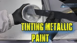 Adjusting Color and Tinting Metallic Paint [upl. by Riek]