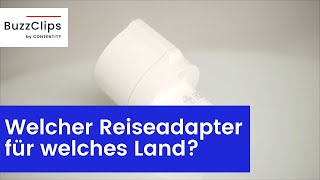 Welcher Reiseadapter für welches Land [upl. by Kealey]