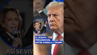 Así se vivió el debate presidencial entre Kamala y Trump [upl. by Eked]