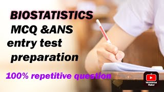 Nursing mcq questions and answers 2023biostatistics mcq for entry test preparation [upl. by Atlee]