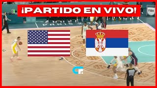 🔴 ESTADOS UNIDOS vs SERBIA EN VIVO 🏆 USA vs SERBIA EN VIVO 🔥 JUEGOS OLIMPICOS PARIS 2024 [upl. by Nesyla]