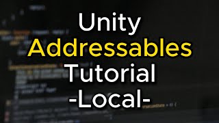 Get started with Unity Addressable System [upl. by Adnilre]