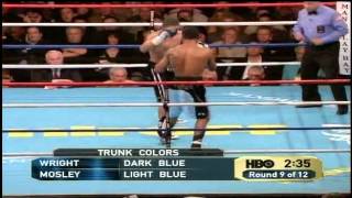 20041120 Winky Wright vs Shane Mosley [upl. by Aihsiym]