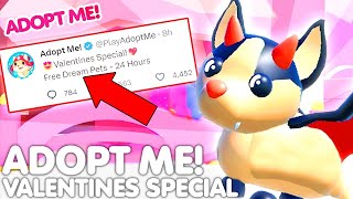 😍VALENTINES SPECIAL 2024💖YOU HAVE 24 HOURS TO GET YOUR DREAM PETS FOR FREE👀 ADOPT ME ROBLOX [upl. by Edmunda704]